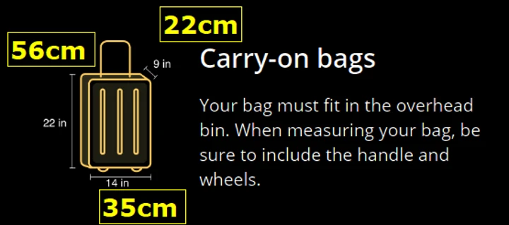 기내용 캐리어 안내