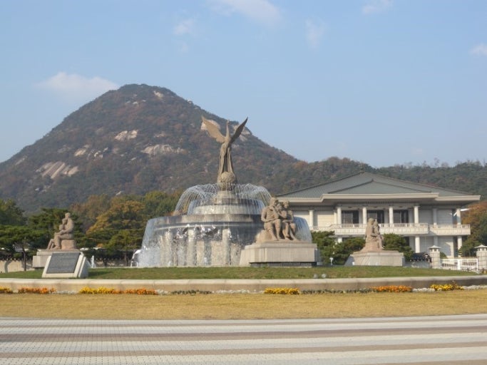청와대 분수대 광장 관련 사진