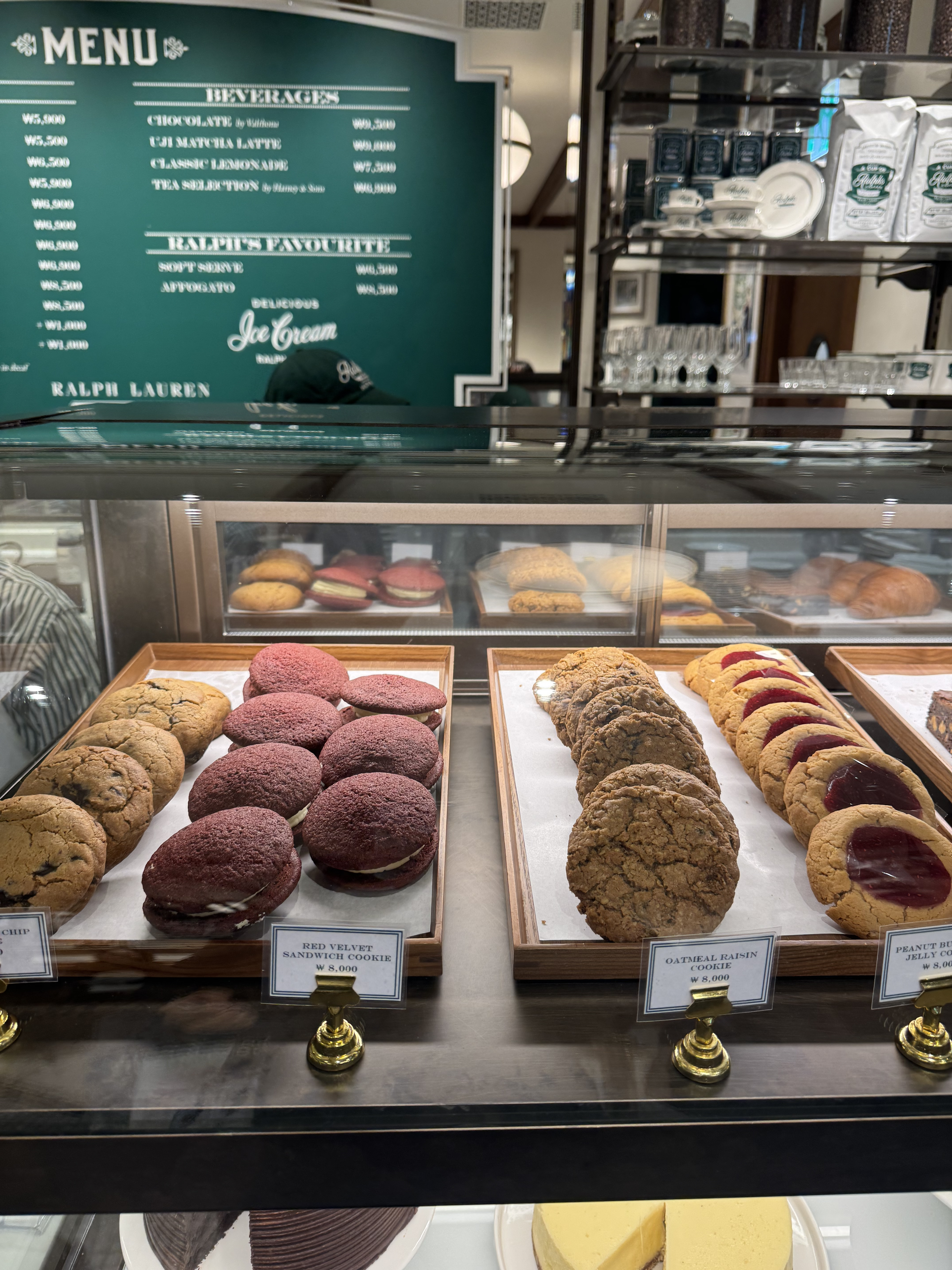 랄프스커피 쿠키들