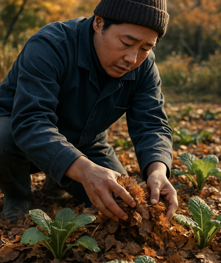 따뜻한 솜이불 덮어주기