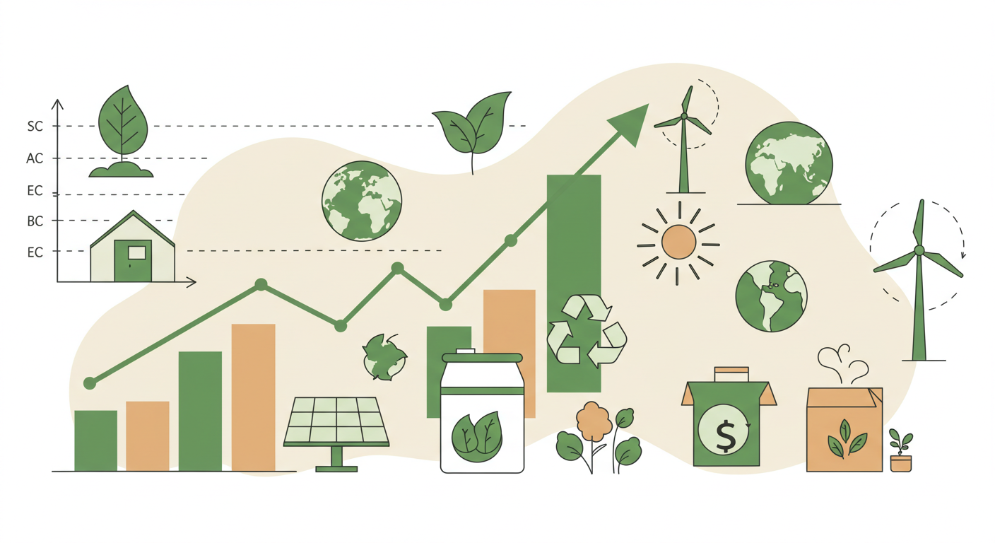 지속 가능 제품 시장의 성장과 트렌드 분석