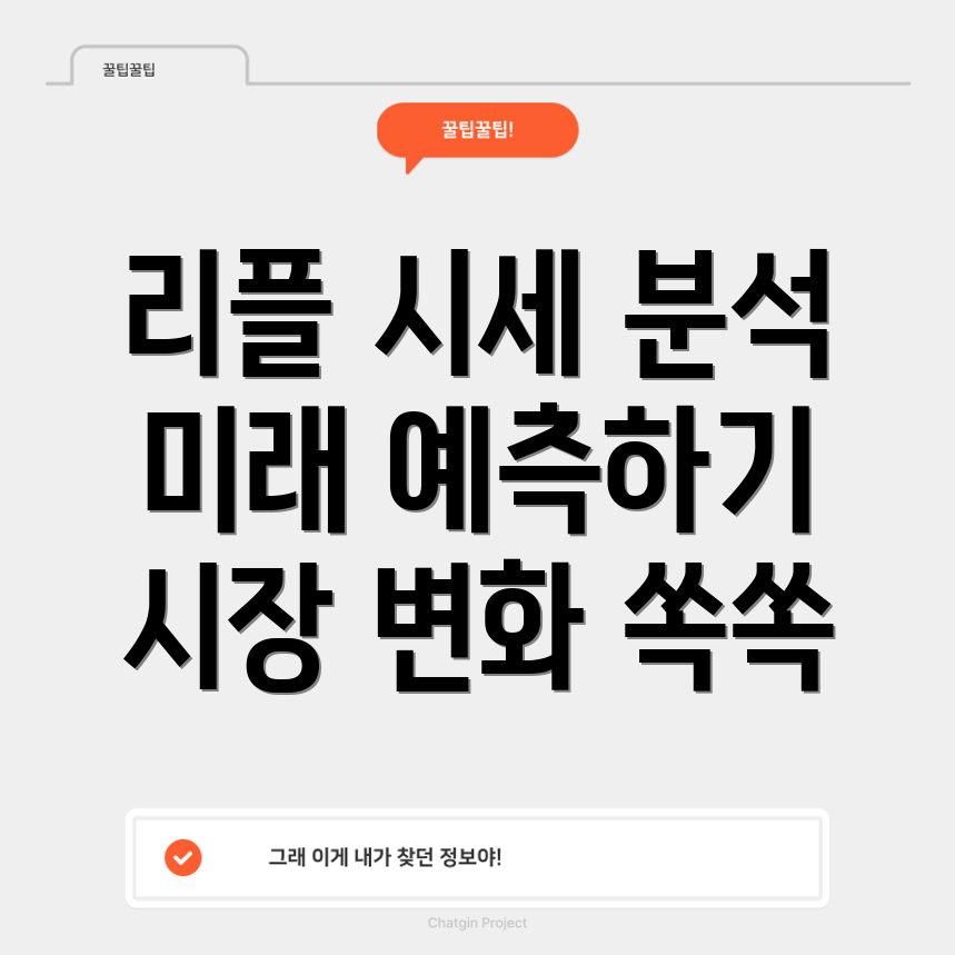 리플 시세 전망