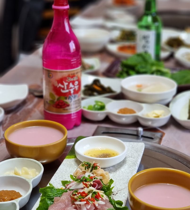 구례 산수유축제 먹거리