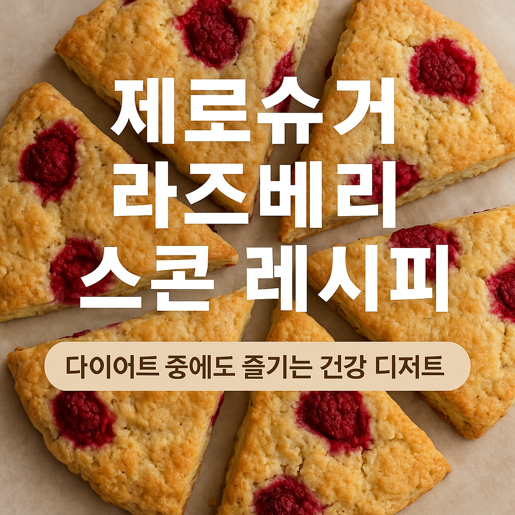 라즈베리 스콘