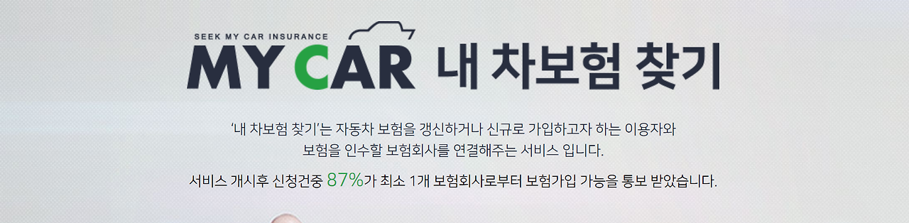 내 차보험 찾기