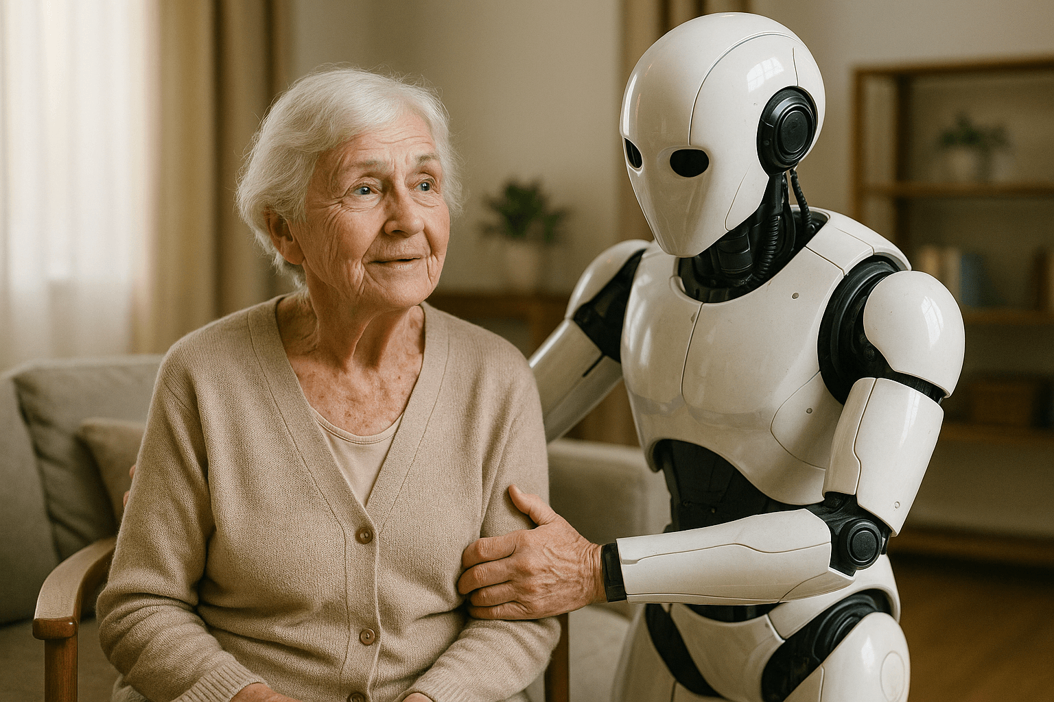 센서 기술이 노인 돌봄 로봇의 품질을 결정