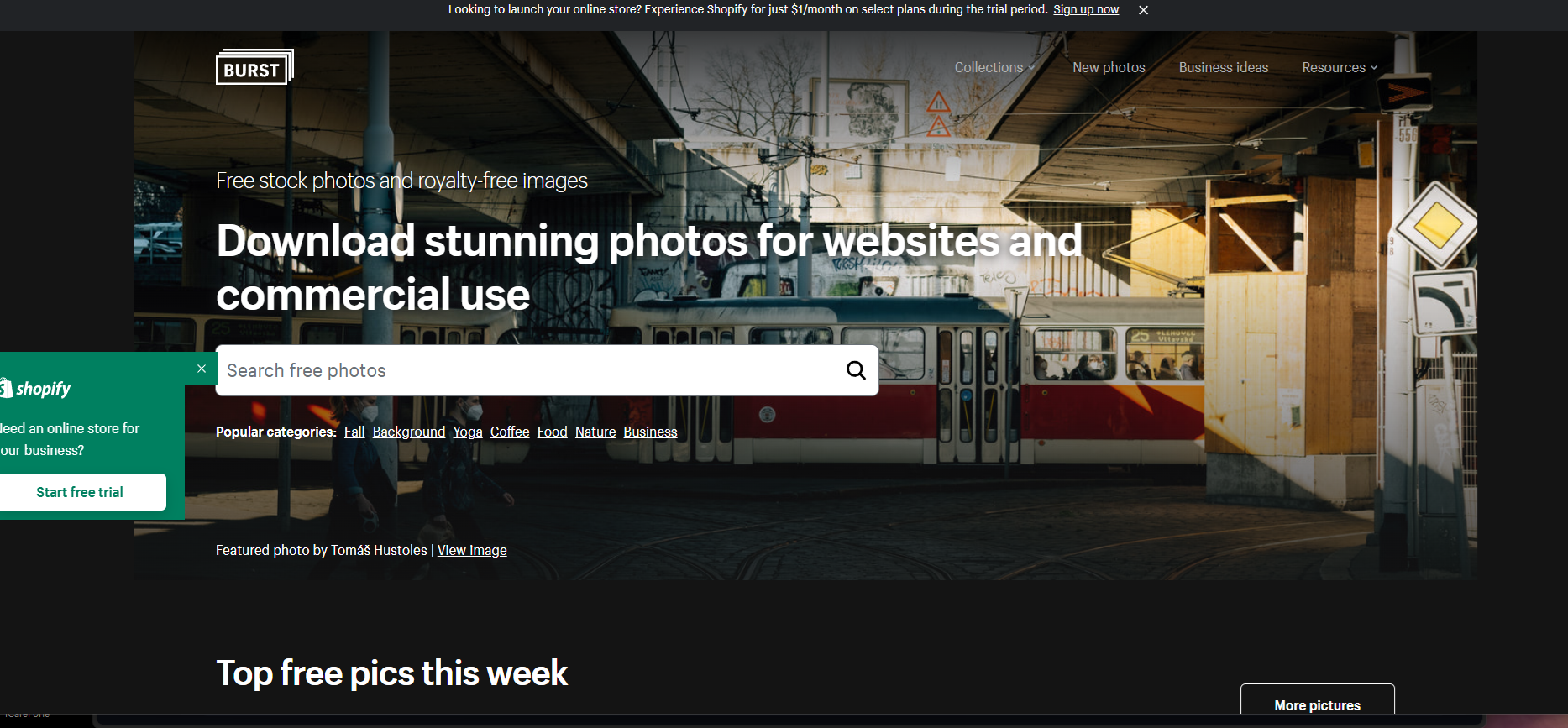 무료 이미지 사이트 burst