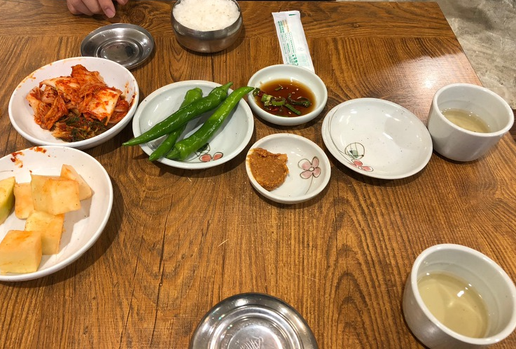 기본 테이블 세팅