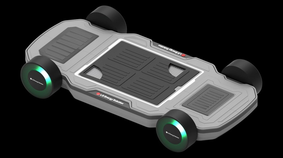 LG에너지솔루션 파우치형 셀투팩(CTP) 이미지.