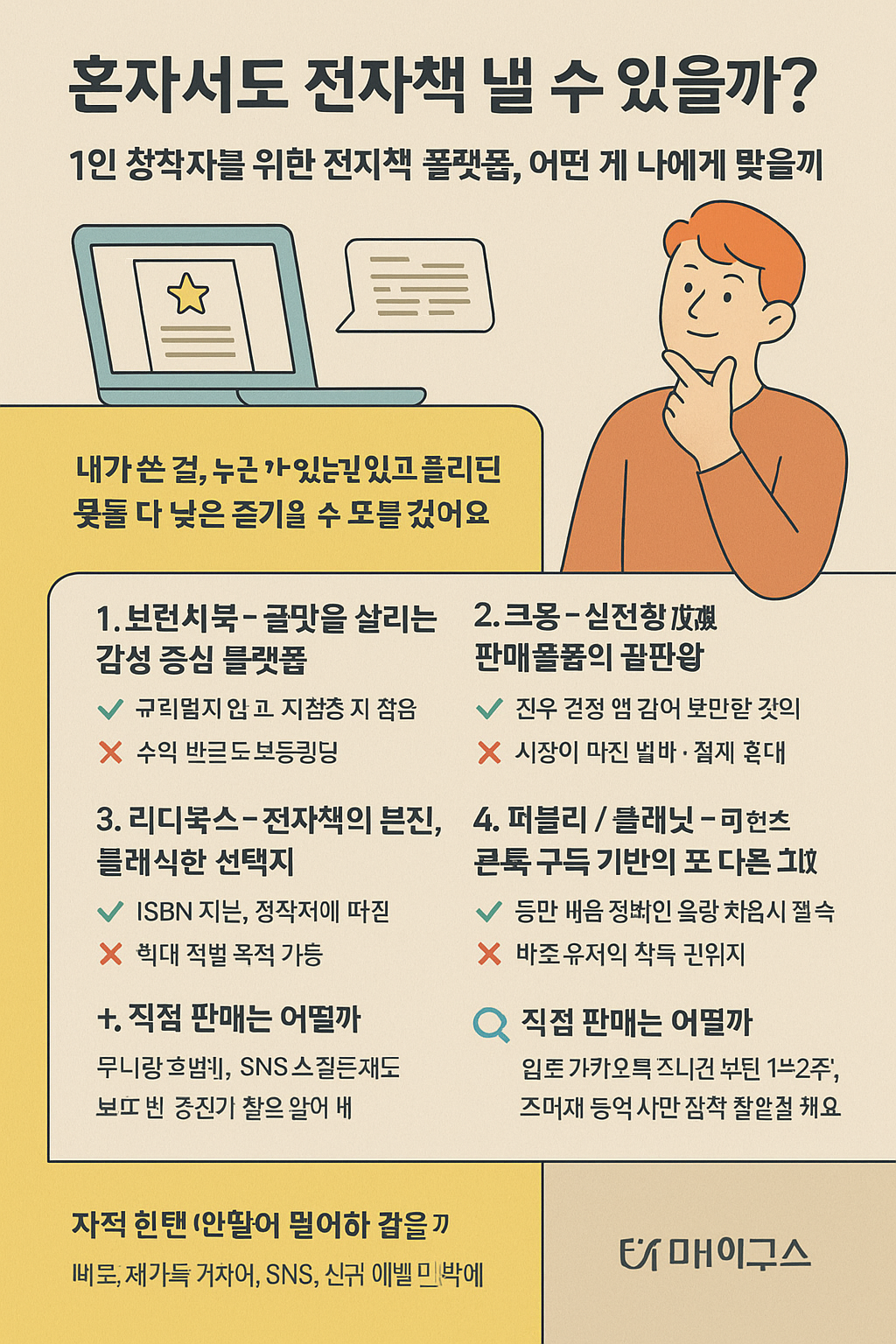 혼자서도 전자책 낼 수 있을까?