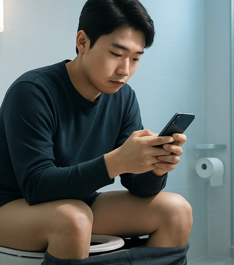 화장실의 나쁜 습관, 이것만은 고치세요