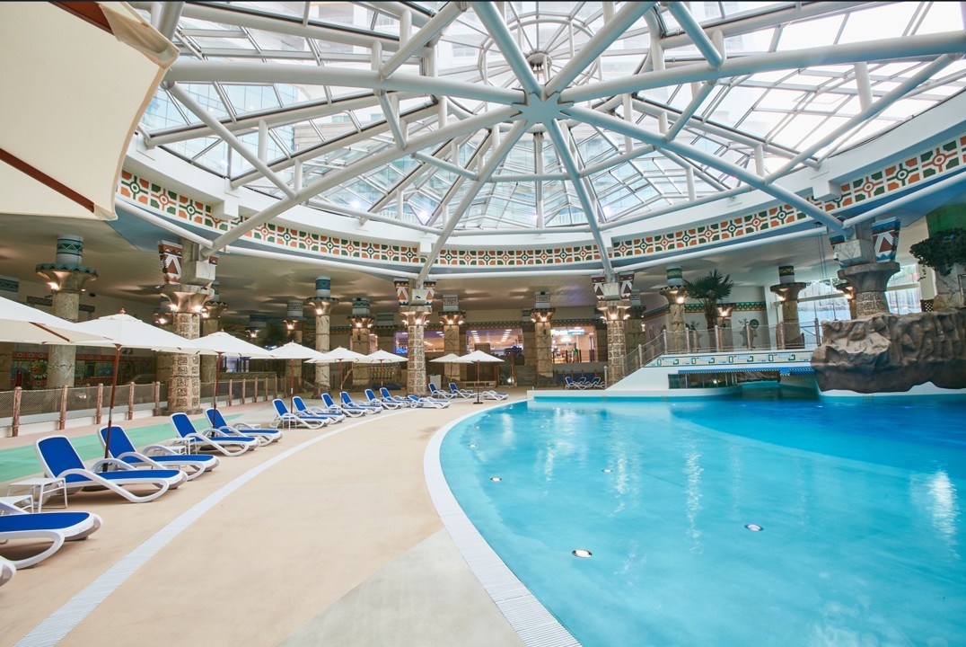 아일랜드 워터파크 실내 수영장사진