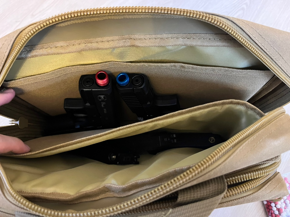 수납공간의 모습 아주 널널함