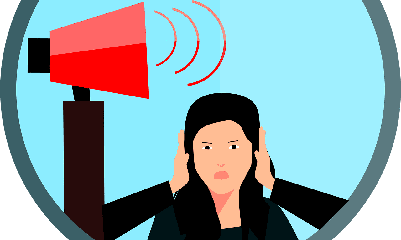 외부 소음으로 인한 스트레스