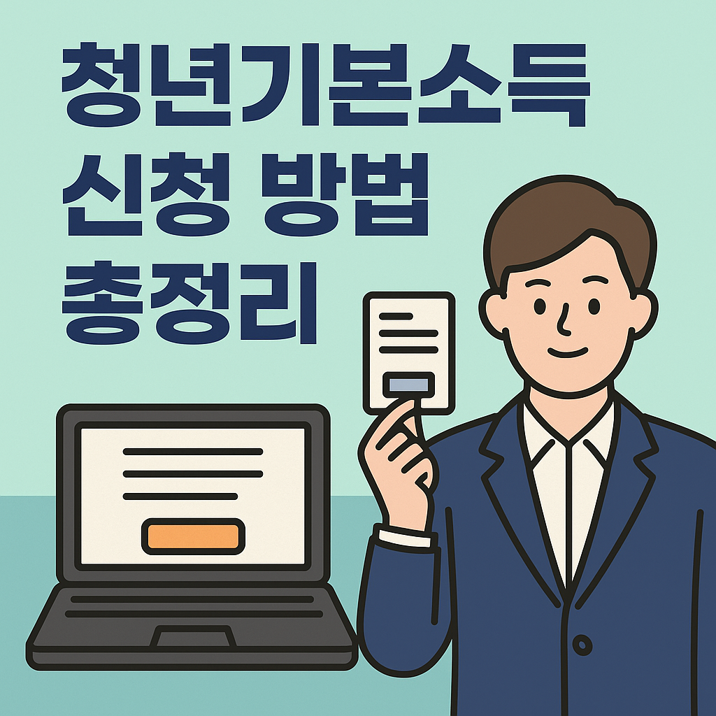청년기본소득 신청 방법 총정리 관련 사진