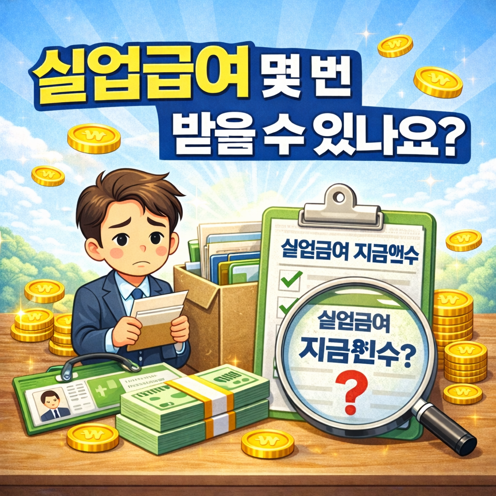 실업급여 몇 번 받을 수 있나요? 조건과 팁