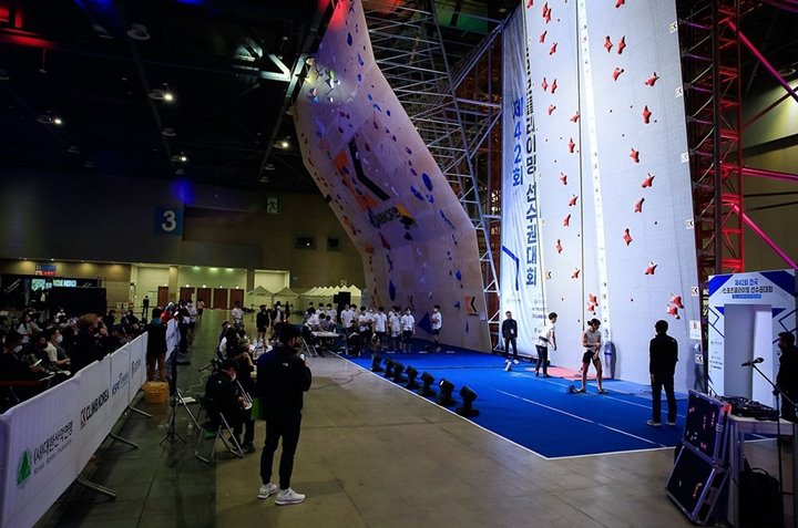 2022년 국가대표 선발전이 진행되고 있는 사진