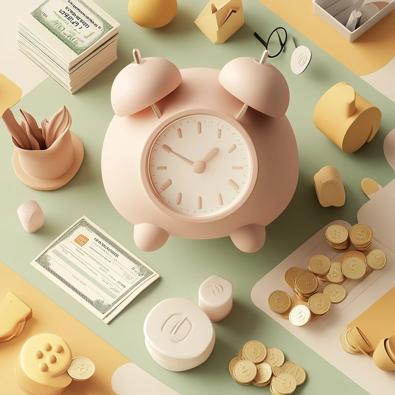 미국 연금 ETF 장기 투자 시 복리 이자와 세금 절감 효과를 눈에 띄게 표현, 복리 효과, 세제 혜택, 장기 투자 장점, 연금 ETF, 절세 전략으로 미래 재정 안정 전함