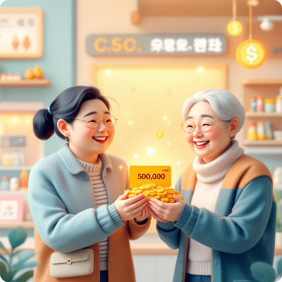 괴산군 민생안정지원금 신청 이미지