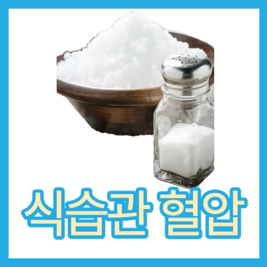 식습관으로 혈압 낮추기