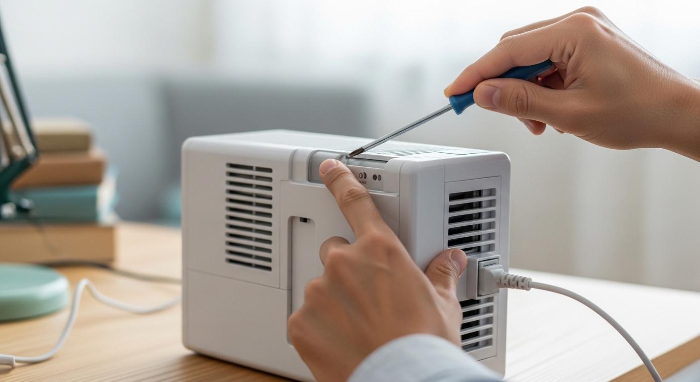 냄새 제거 소형 공기청정기 문제 해결