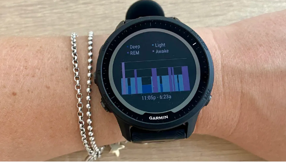 가민 포러너 955의 수면 단계