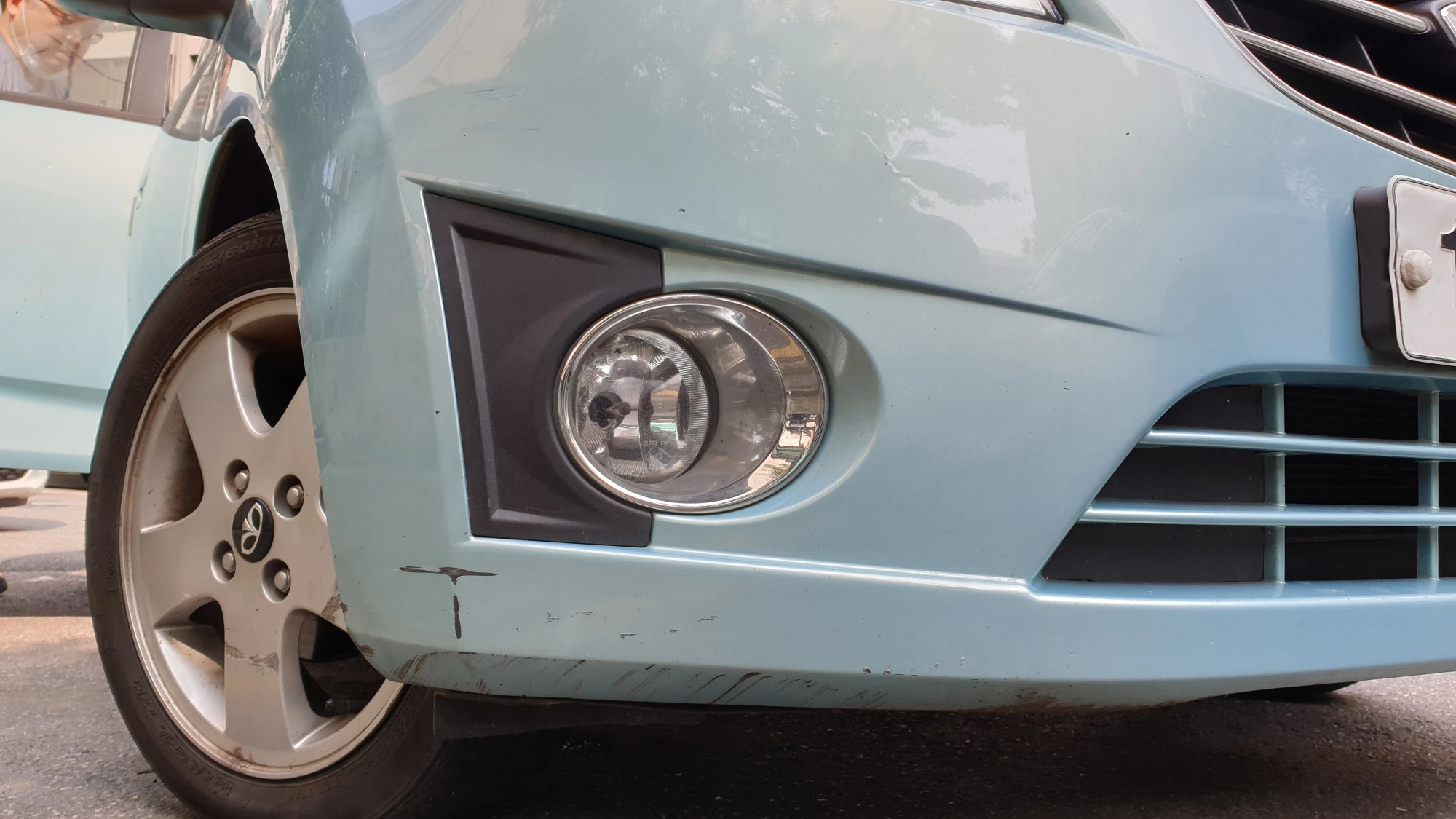 바퀴 정렬 모습