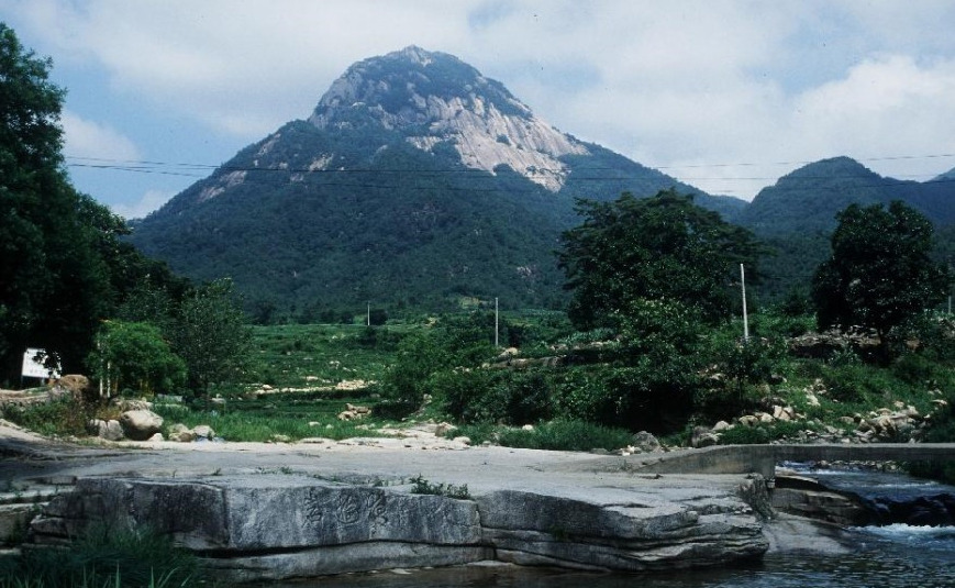 희양산 등산코스 지도