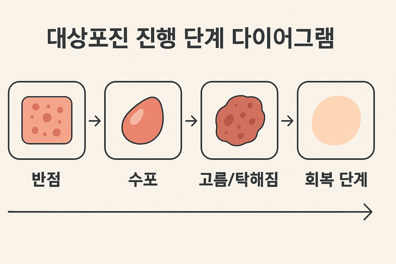 대상포진 진행-사진