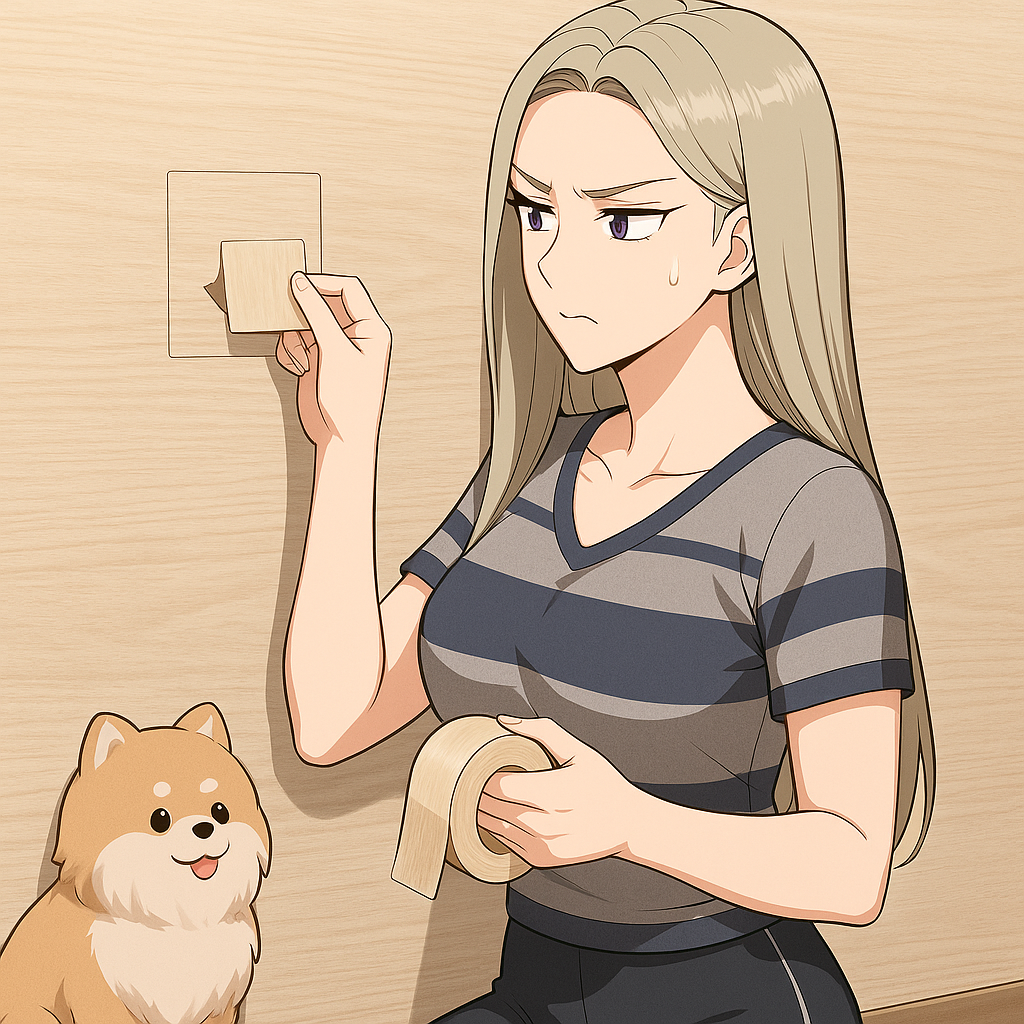 못자국 제거 테이프