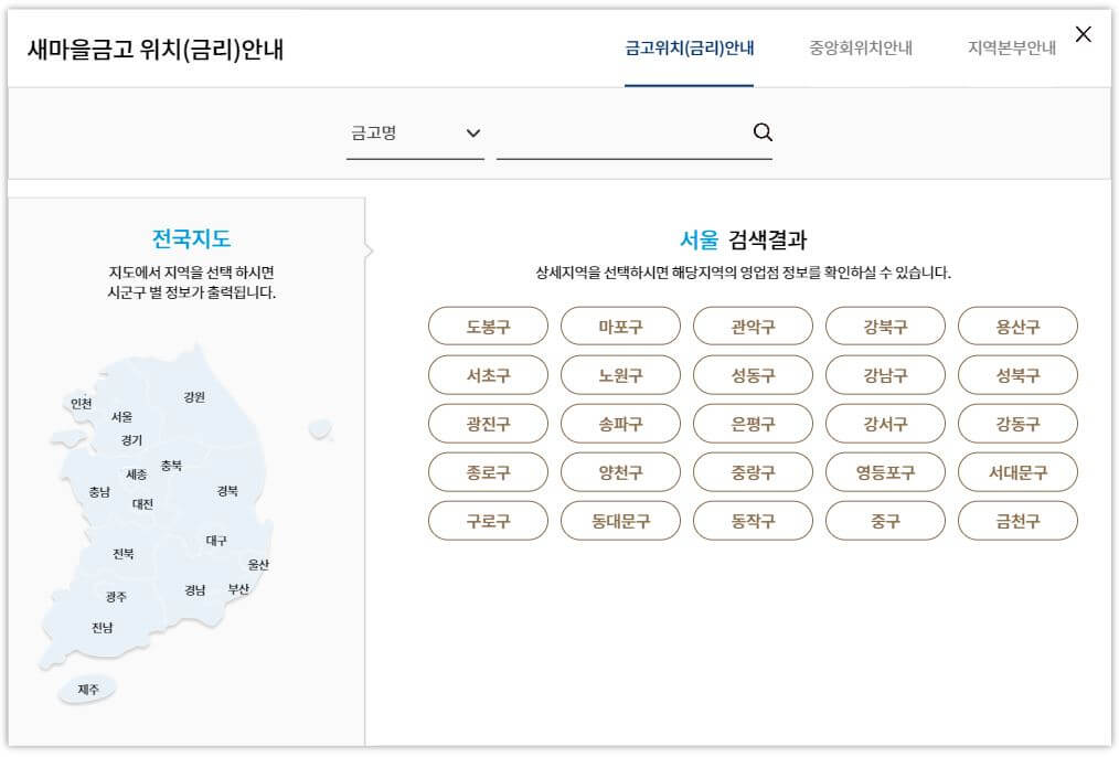 새마을금고