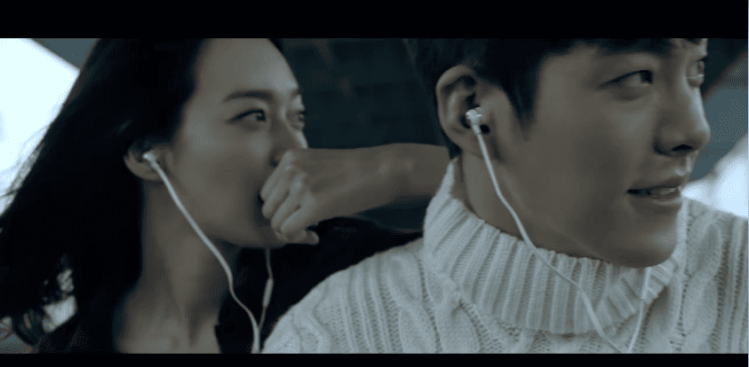 김우빈 신민아 지오다노 광고 캡쳐이미지