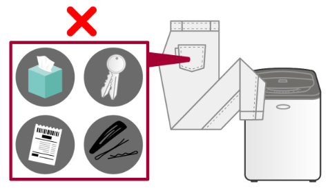 LG 통돌이 세탁기 딸그락… 이물 충돌음