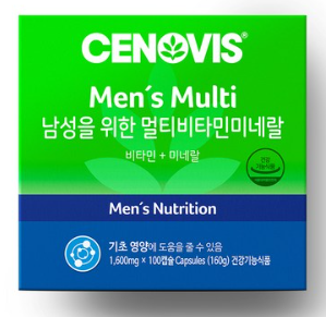 세노비스 남성용 멀티비타민미네랄&#44; 160g&#44; 1개