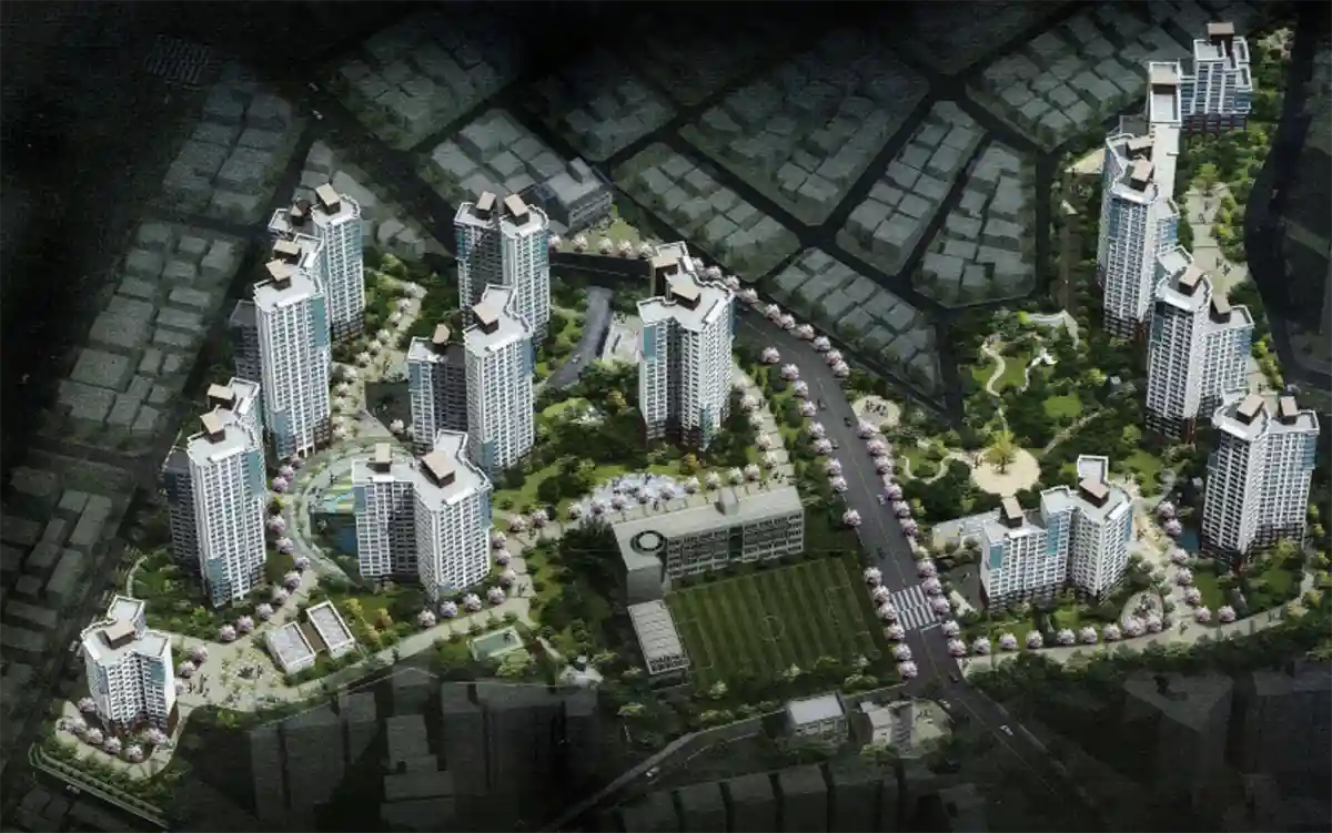 가재울7구역-재개발-1407세대-아파트-조감도