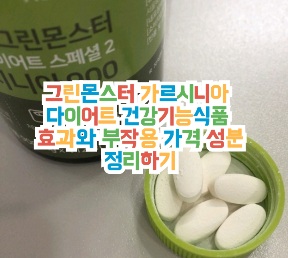 그린몬스터-가르시니아-효과-부작용