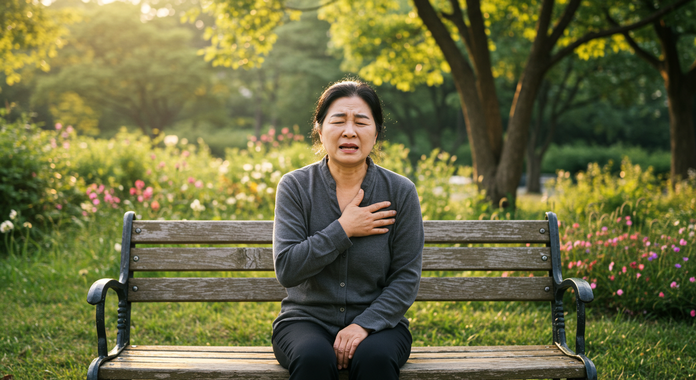 60대 여성 협심증 초기 증상 4