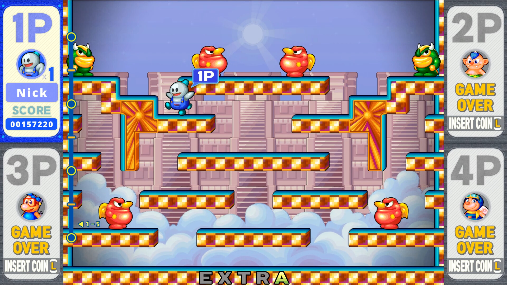 [닌텐도 스위치 추천 게임] 스노우 브라더스 2 스페셜, 리메이크는 성공했을까?