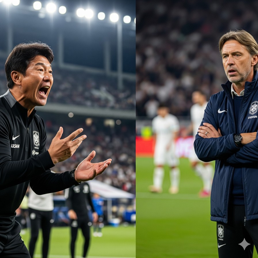 승자는 홍명보, 관중석의 클린스만: 감독의 품격이란 무엇인가?