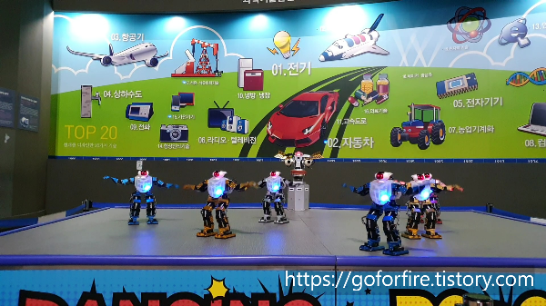 국립대구박물관-상설전시관2관-댄스로봇