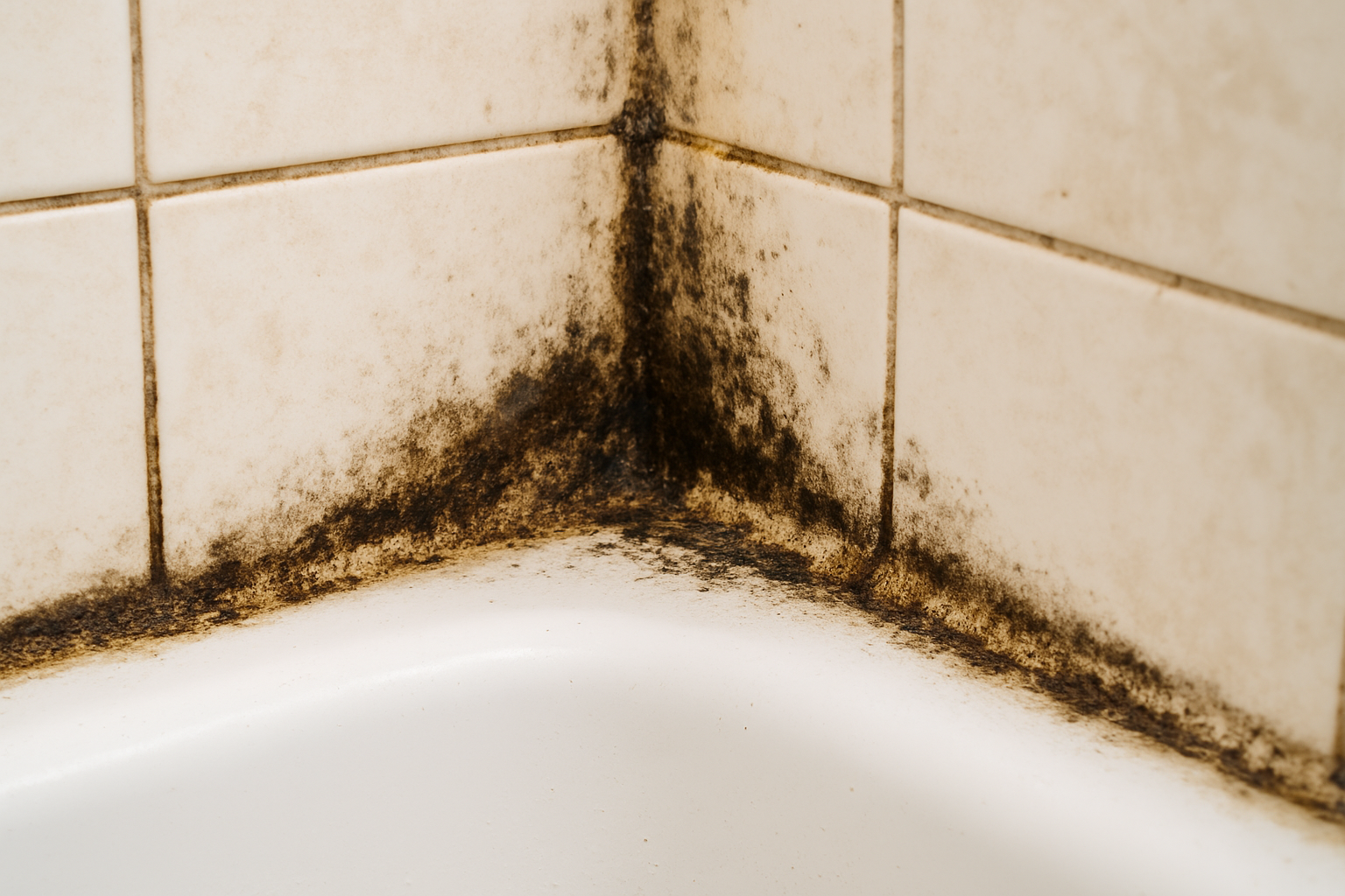 욕실 곰팡이, 화학 세제 없이 이렇게 없애세요! (천연 재료 활용법)