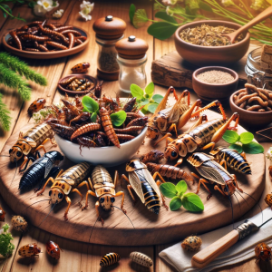 미래 식량으로 주목받고 있는 식용 곤충