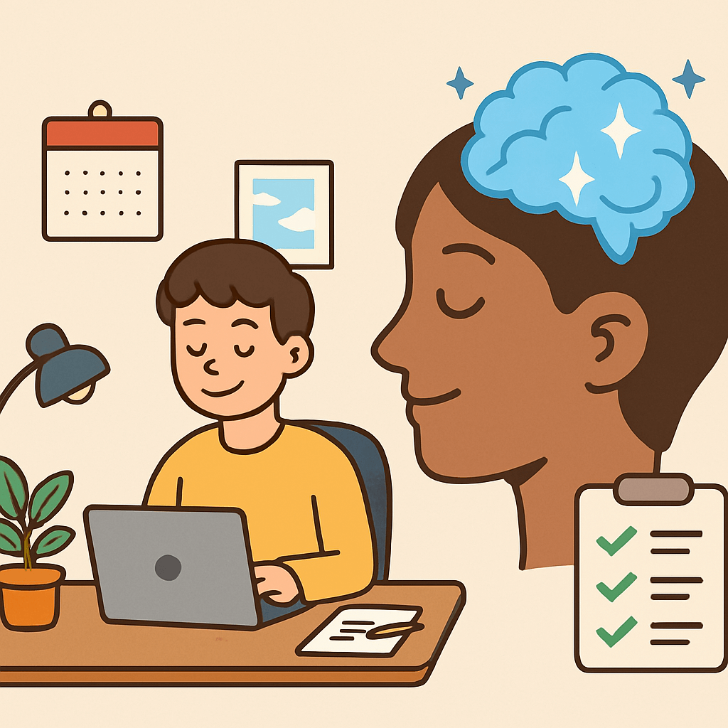 집중력을 높이는 환경 정리 & 뇌 청소 루틴