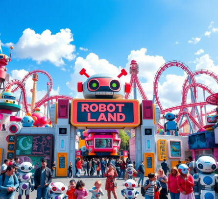 경남창원 로봇랜드 그림