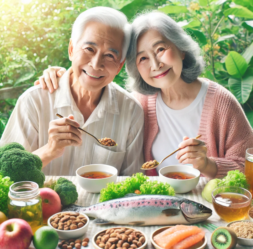 건강하고 오래사는 장수음식 식단