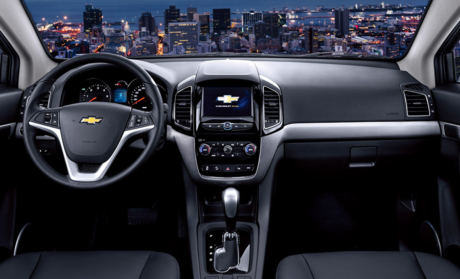 2018년식 쉐보레 캡티바 실내 1열 사진