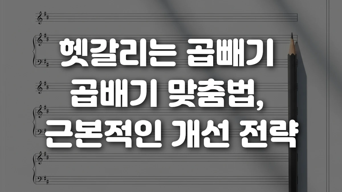헷갈리는 곱빼기 곱배기 맞춤법 근본적인 개선 전략