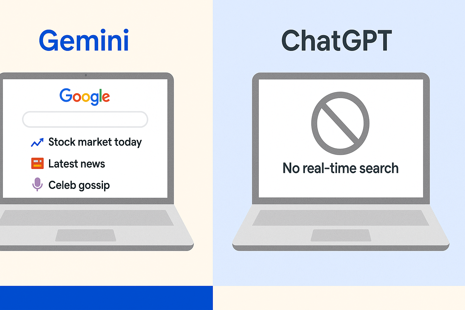 Google Search를 실시간으로 기반하므로 항상 최신 정보에 접근 가능
