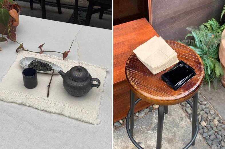 냅킨 및 물티슈