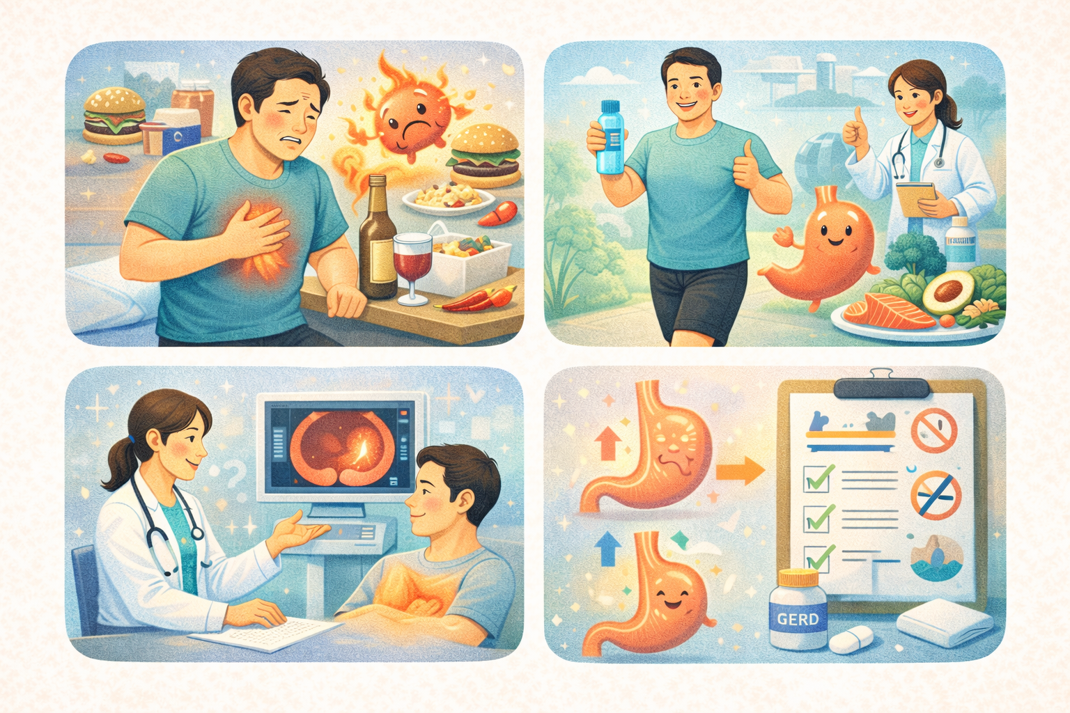 역류성 식도염 관리 방법